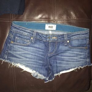 Paige Denim Shorts 26